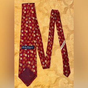 Salvatore Ferragamo Tie - 100% Silk